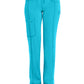Women's 4-Pocket Low Rise Pant - 1123A - Turquoise