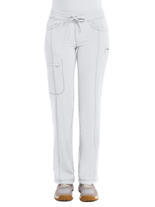 Women's 4-Pocket Low Rise Pant - 1123A - White