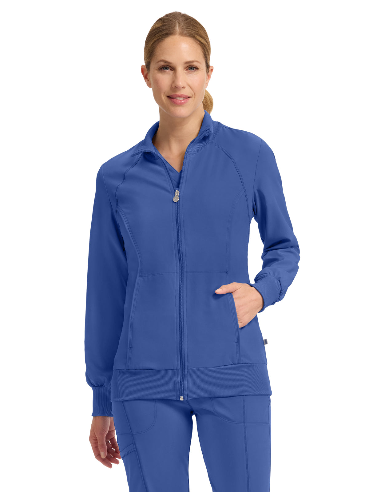 Women's 2-Pocket Contemporary Jacket - 2391A - Galaxy Blue