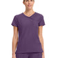 Women's 4-Pocket Mock Wrap Top - 2625A - Eggplant