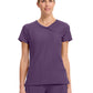 Women's 4-Pocket Mock Wrap Top - 2625A - Eggplant