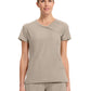 Women's 4-Pocket Mock Wrap Top - 2625A - Khaki