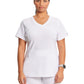 Women's 4-Pocket Mock Wrap Top - 2625A - White