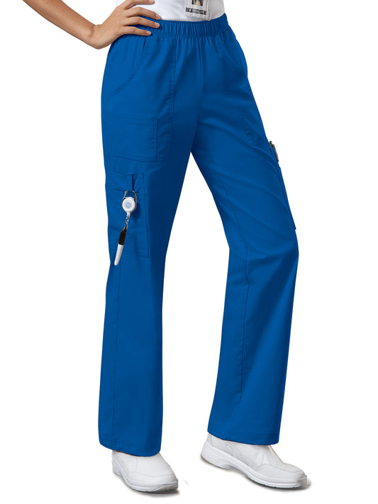 Women's Mid Rise Pull-On Cargo Pant - 4005 - Royal
