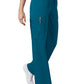 Unisex 5-Pocket Drawstring Cargo Pant - 4043 - Caribbean Blue