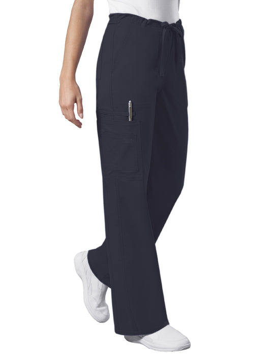 Unisex 5-Pocket Drawstring Cargo Pant - 4043 - Pewter