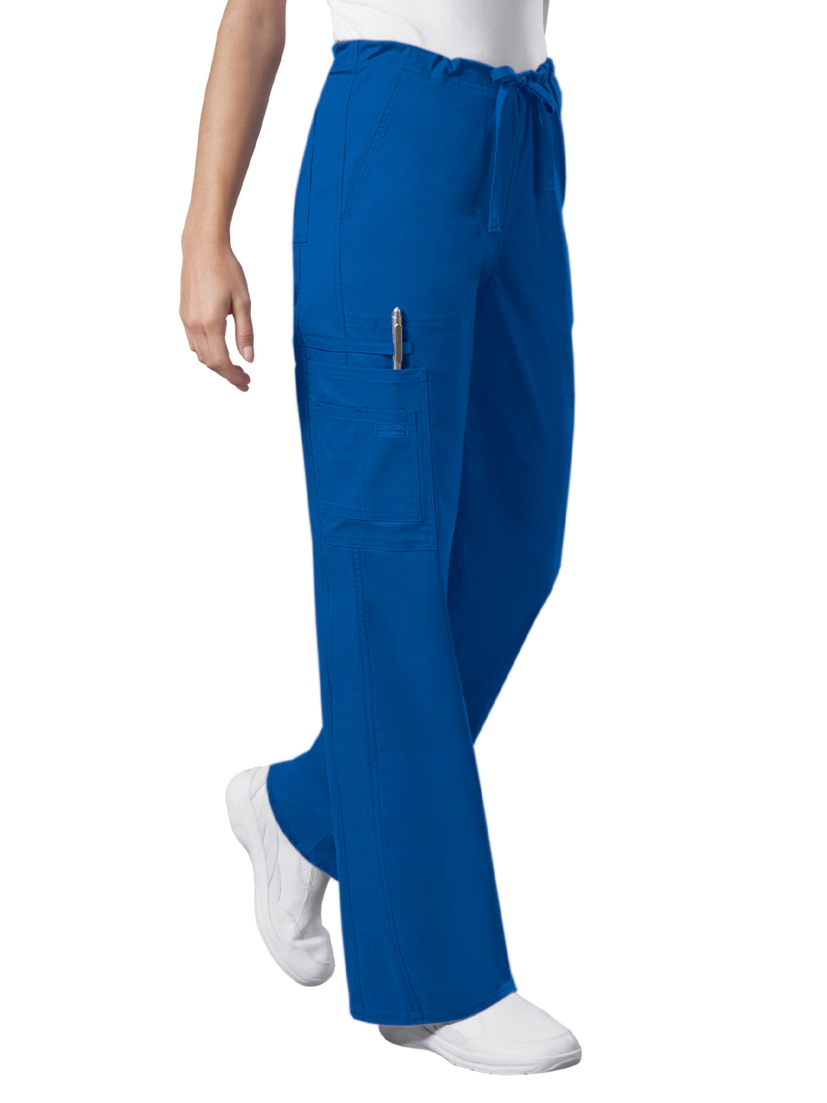 Unisex 5-Pocket Drawstring Cargo Pant - 4043 - Royal