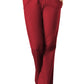 Women's 3-Pocket Natural Rise Drawstring Pant - 4101 - Red