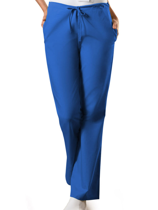 Women's 3-Pocket Natural Rise Drawstring Pant - 4101 - Royal