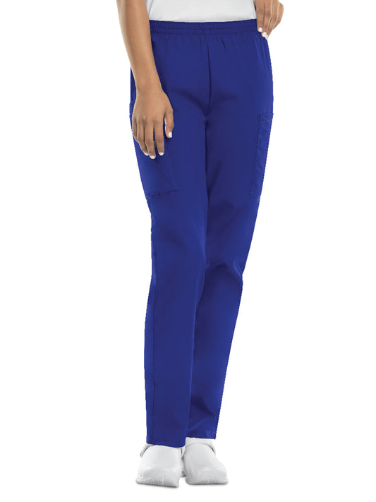 Women's 4-Pocket Natural Rise Cargo Pant - 4200 - Galaxy Blue