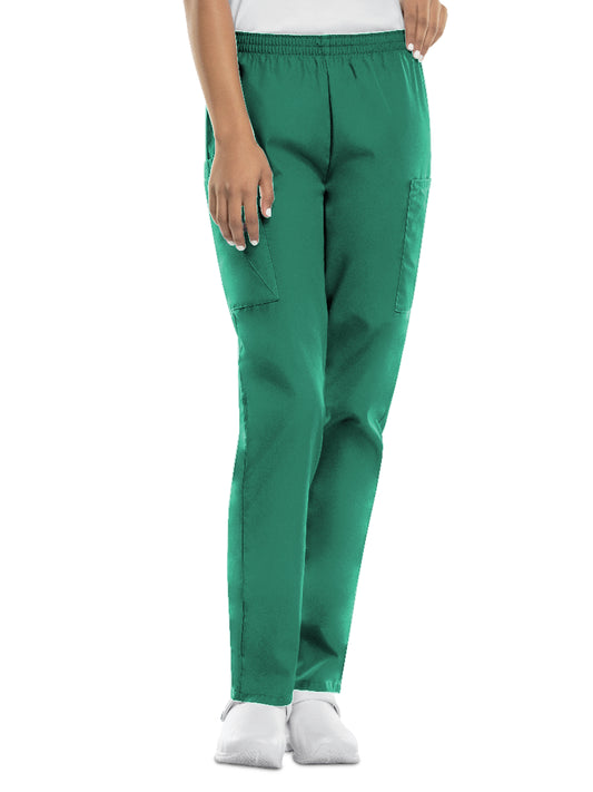 Women's 4-Pocket Natural Rise Cargo Pant - 4200 - Surgical Green