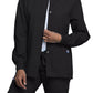 Women's 3-Pocket Snap Front Jacket - 4350 - Black