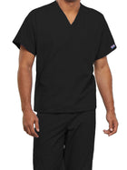 Unisex 1-Pocket V-Neck Top - 4777 - Black