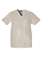 Unisex 3-Pocket V-Neck Top - 4876 - Khaki