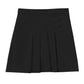 Girls' Plus Stretch Pleated Tab Scooter - 55123AZ - Black