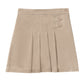 Girls' Plus Stretch Pleated Tab Scooter - 55123AZ - Khaki