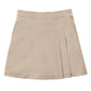 Girls' Stretch Double Pleated Scooter - 55271A - Khaki