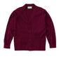 Youth Unisex Cardigan Sweater - 56432 - Burgundy
