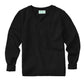 Adult Unisex Long Sleeve V-Neck Sweater - 56704 - Black