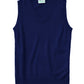 Youth Unisex V- Neck Sweater Vest - 56912 - Dark Navy