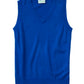 Youth Unisex V- Neck Sweater Vest - 56912 - Royal