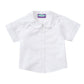 Girls' Short Sleeve Peter Pan Blouse - 57322 - White