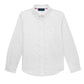 Junior Girls' Long Sleeve Oxford Shirt - 57414 - White