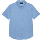 Girls' Short Sleeve Oxford Shirt - 57422 - Light Blue