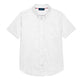Junior Girls' Short Sleeve Oxford Shirt - 57424 - White