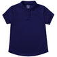 Girls' Short Sleeve Moisture Wicking Polo - 58632 - SS Navy