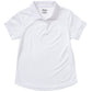 Girls' Short Sleeve Moisture Wicking Polo - 58632 - SS White