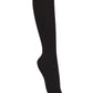 Girls/Junior Girls' Opaque Knee Hi Socks 3 PK - 5HF101 - Black