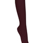 Girls/Junior Girls' Opaque Knee Hi Socks 3 PK - 5HF101 - Burgundy
