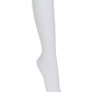 Girls/Junior Girls' Opaque Knee Hi Socks 3 PK - 5HF101 - White