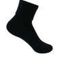 Girls/Junior Triple Roll Socks 3-PK - 5HF111 - Black