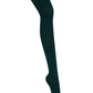 Girls' Flat Tights Single Pack - 5HF201 - Hunter Green