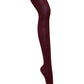 Girls' Cable Knit Tights - 5HF301 - Burgundy