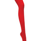 Girls' Cable Knit Tights - 5HF301 - Red
