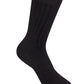 Unisex Rib Crew Socks - 3 Pack - 5HM001 - Black