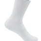 Unisex Rib Crew Socks - 3 Pack - 5HM001 - White