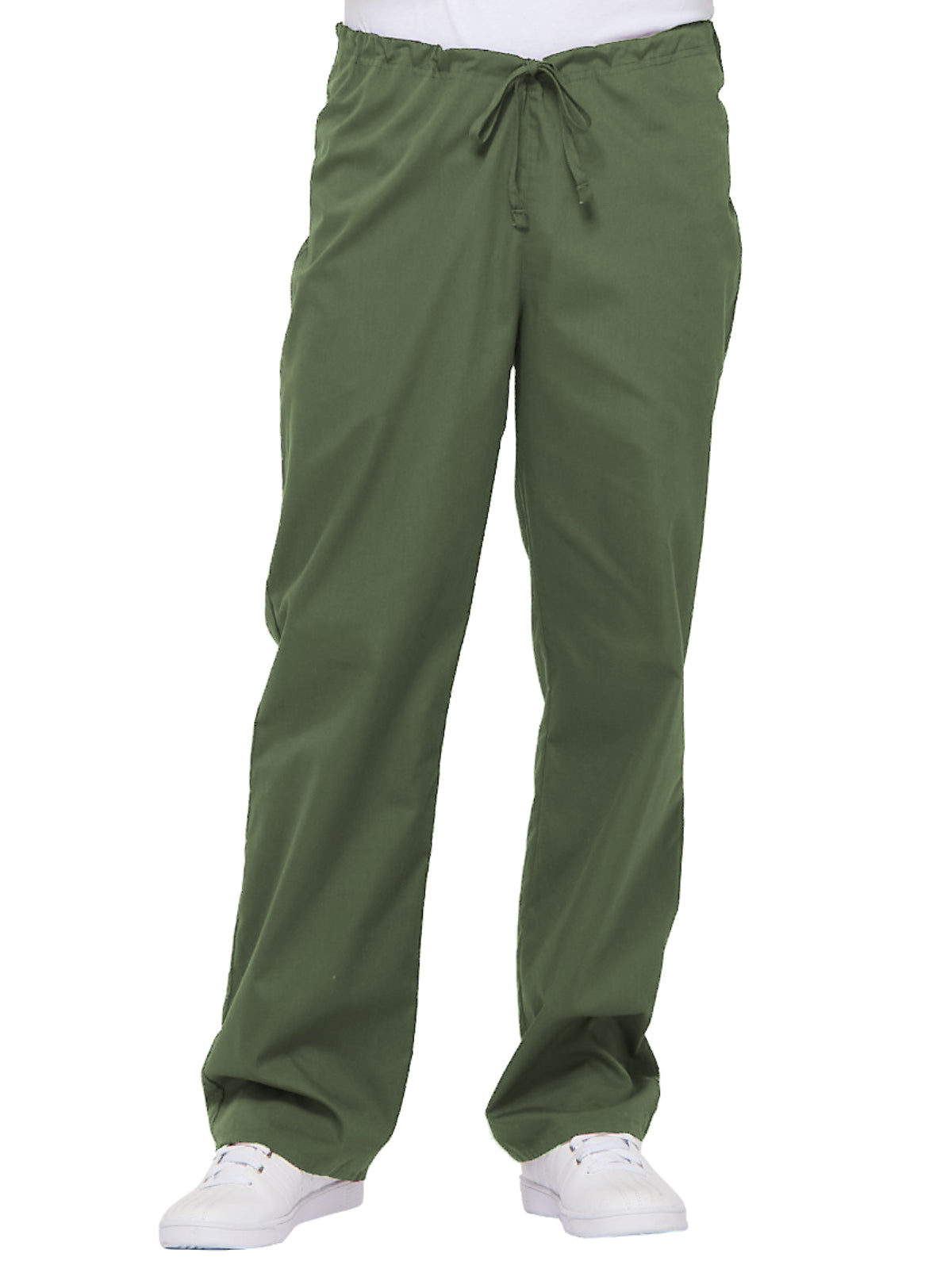 Unisex 2-Pocket Drawstring Pant - 83006 - Olive
