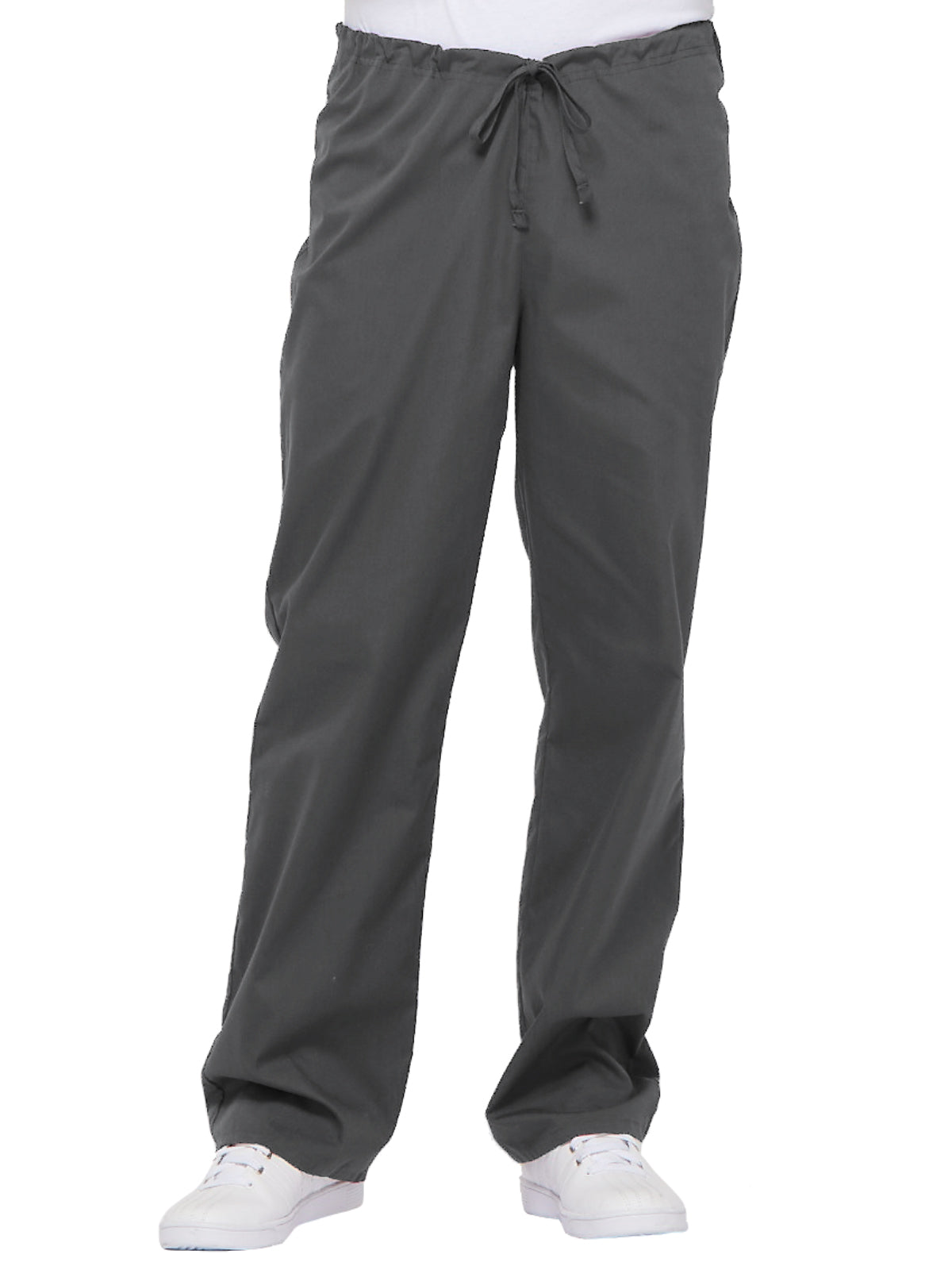 Unisex 2-Pocket Drawstring Pant - 83006 - Pewter