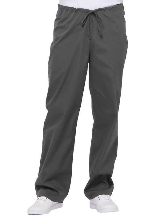 Unisex 2-Pocket Drawstring Pant - 83006 - Pewter