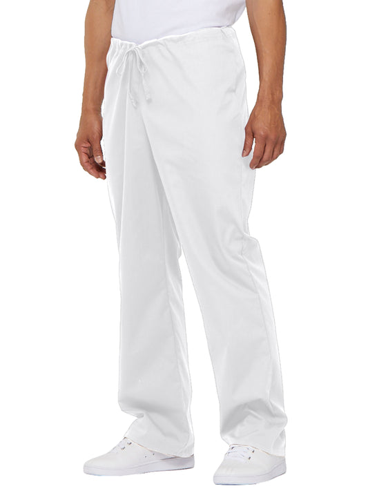 Unisex 2-Pocket Drawstring Pant - 83006 - White