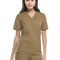 Unisex 1-Pocket Tuckable V-Neck Top - 83706 - Dark Khaki