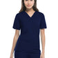 Unisex 1-Pocket Tuckable V-Neck Top - 83706 - Navy