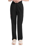 Women's 6-Pocket Natural Rise Tapered Leg Pant - 86106 - Black