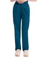 Women's 6-Pocket Natural Rise Tapered Leg Pant - 86106 - Caribbean Blue