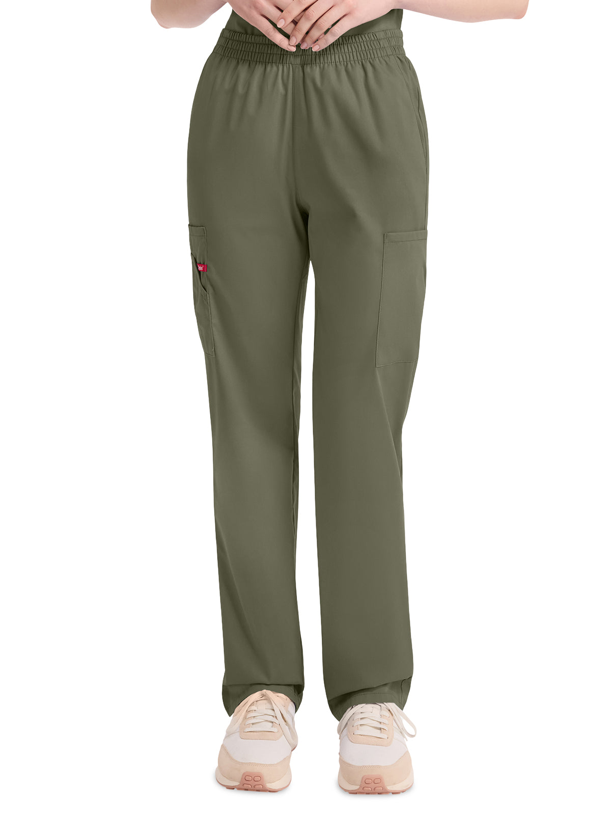 Women's 6-Pocket Natural Rise Tapered Leg Pant - 86106 - Olive