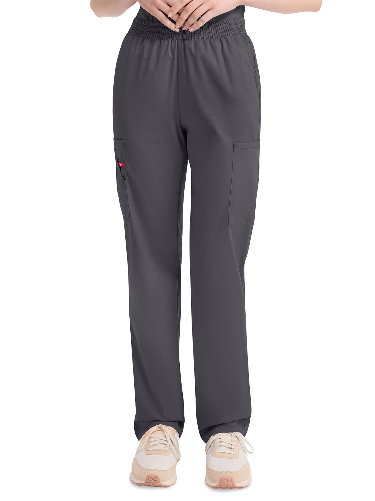 Women's 6-Pocket Natural Rise Tapered Leg Pant - 86106 - Pewter